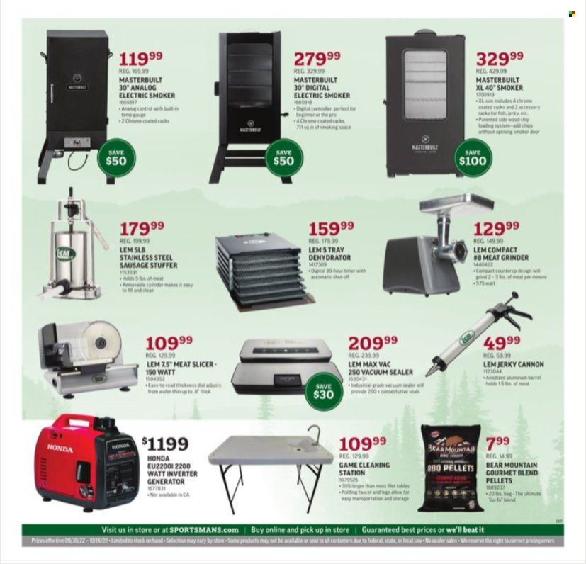 Sportsman's Warehouse Weekly Ad Flyer Specials September 30 to October 16, 2022