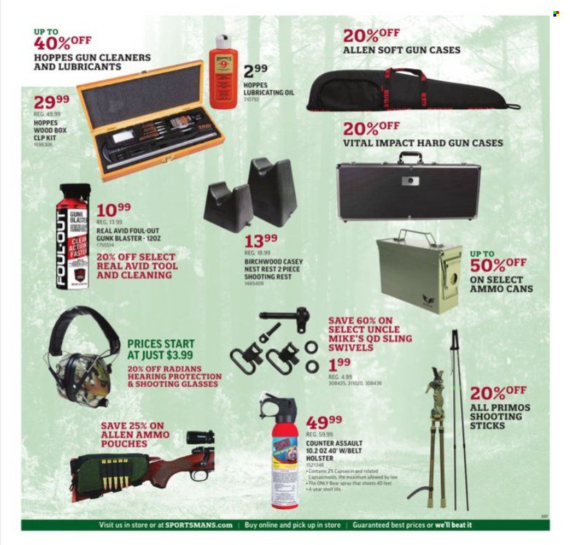 Sportsman's Warehouse Weekly Ad Flyer Specials September 30 to October 16, 2022