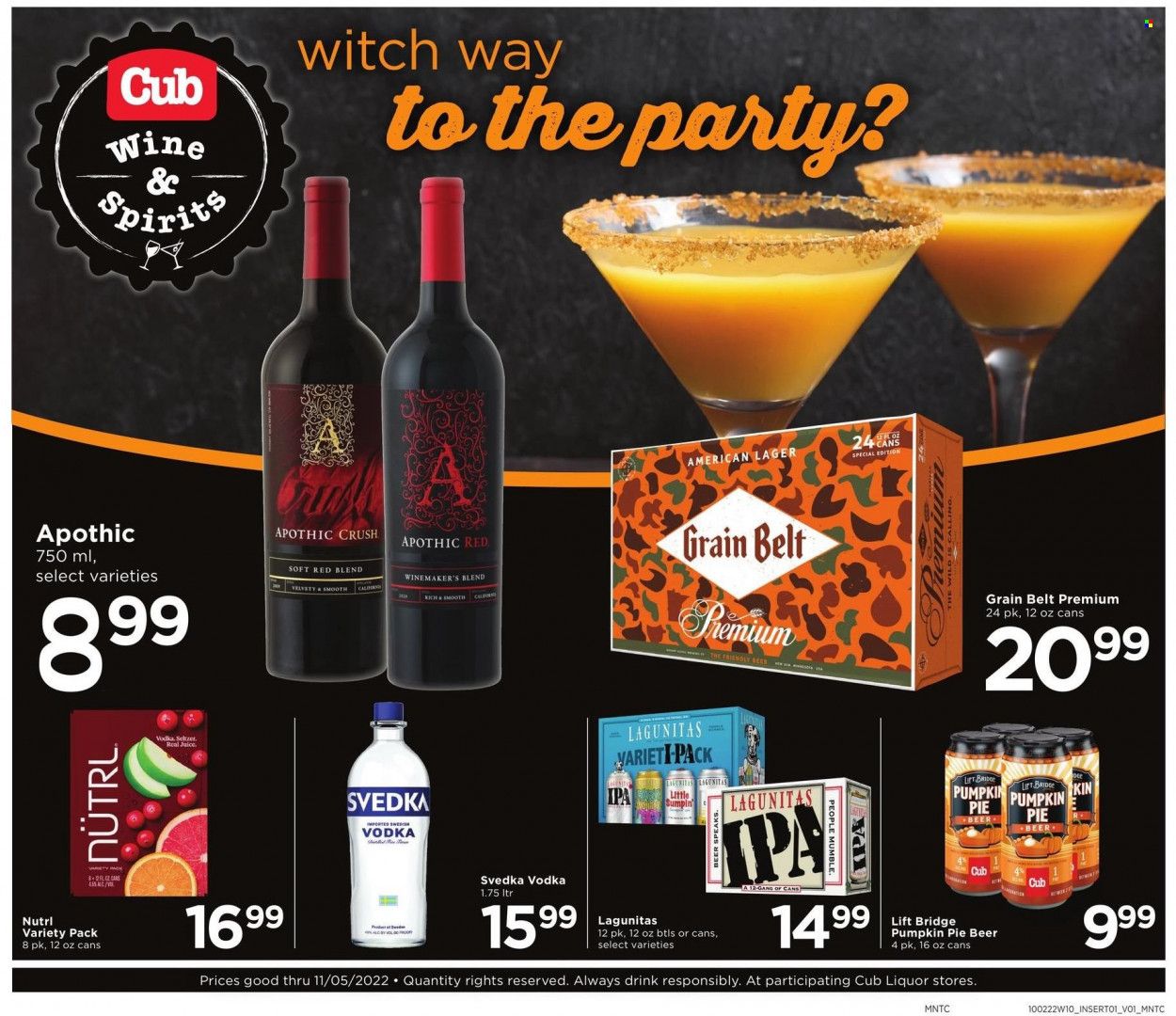 Cub Foods (MN) Weekly Ad Flyer Specials October 2 to October 8, 2022