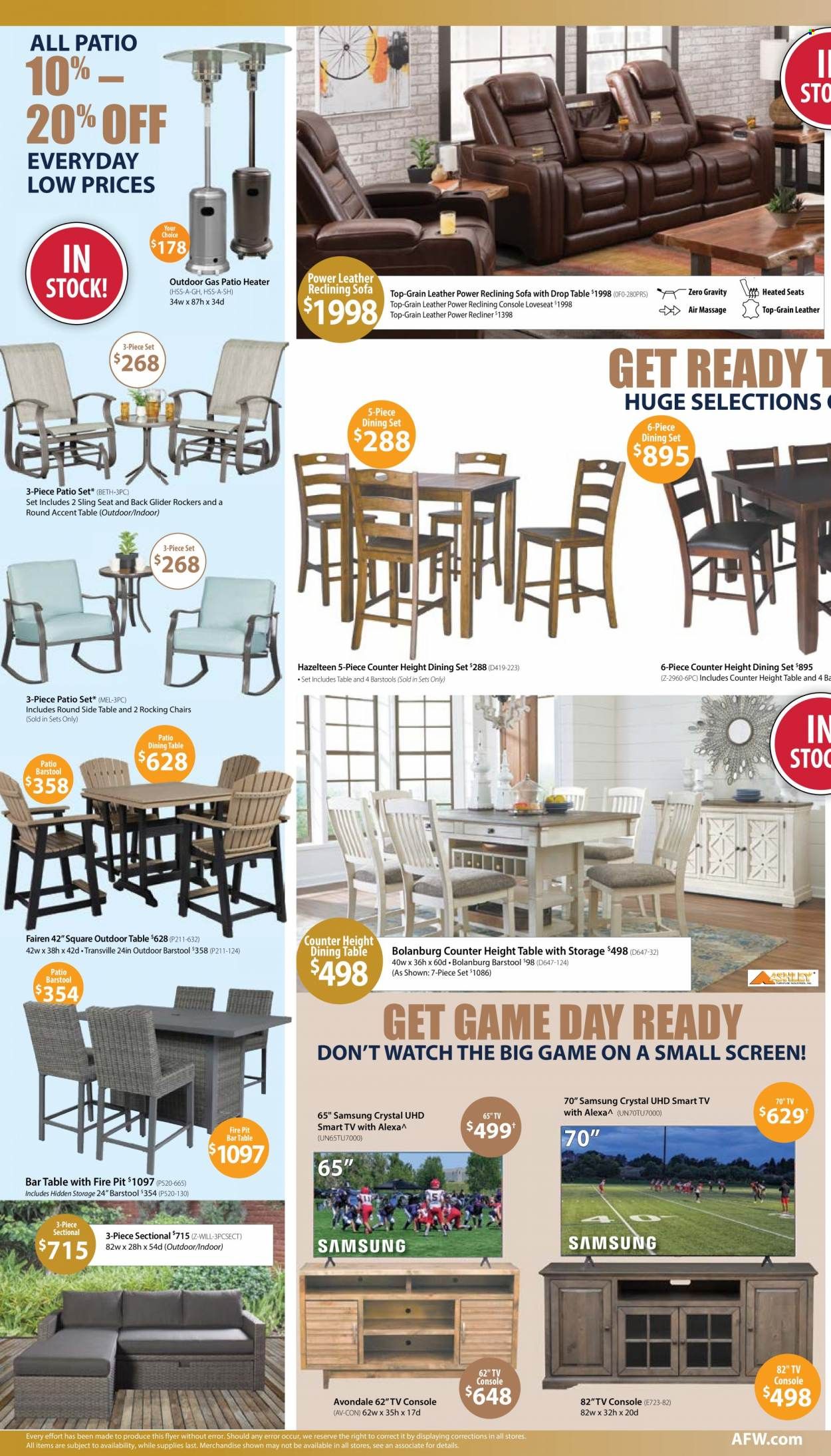 American Furniture Warehouse (AZ, CO, TX) Weekly Ad Flyer Specials October 2 to October 8, 2022