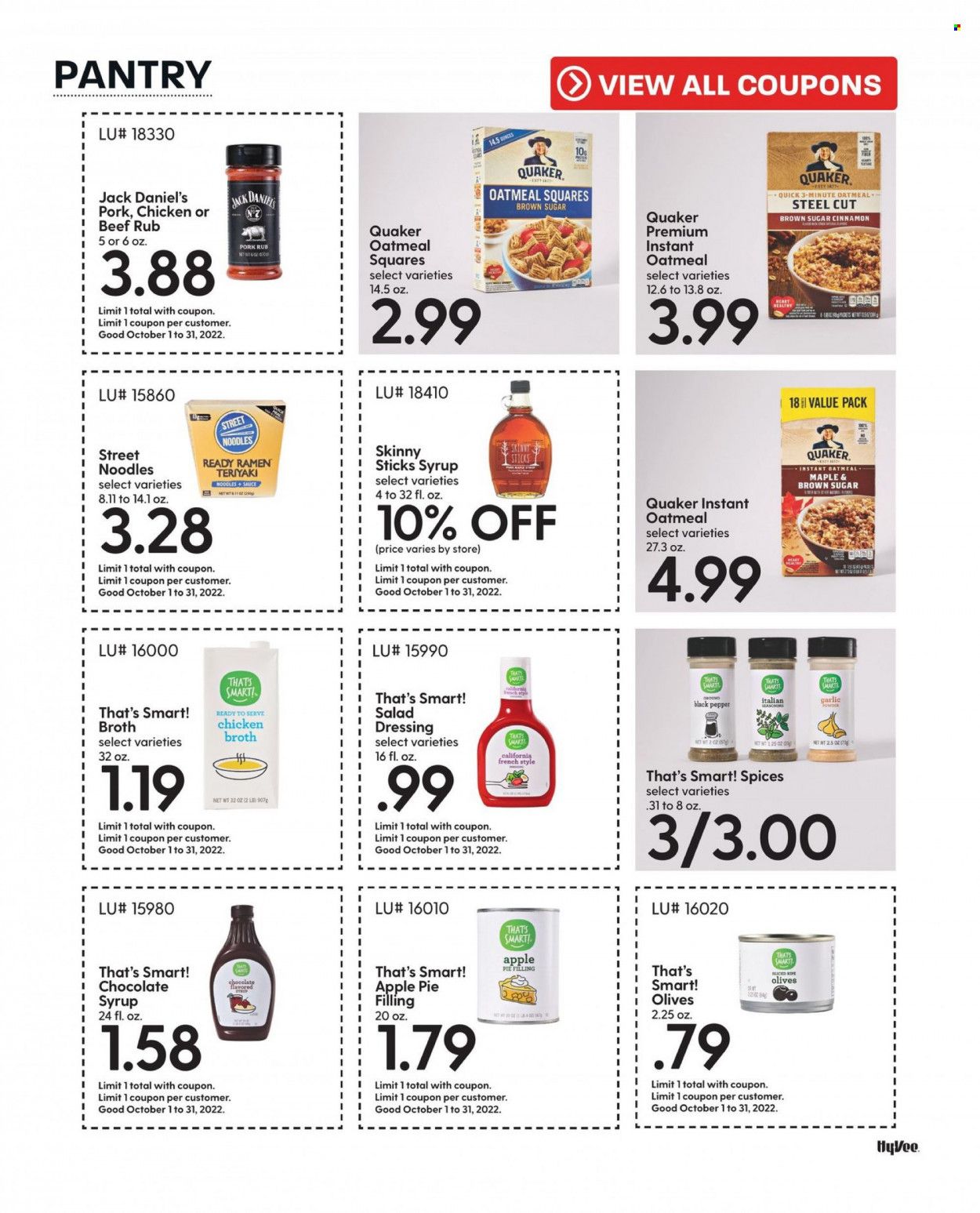 Hy-Vee (IA, IL, MN, MO, SD) Weekly Ad Flyer Specials October 1 to October 31, 2022