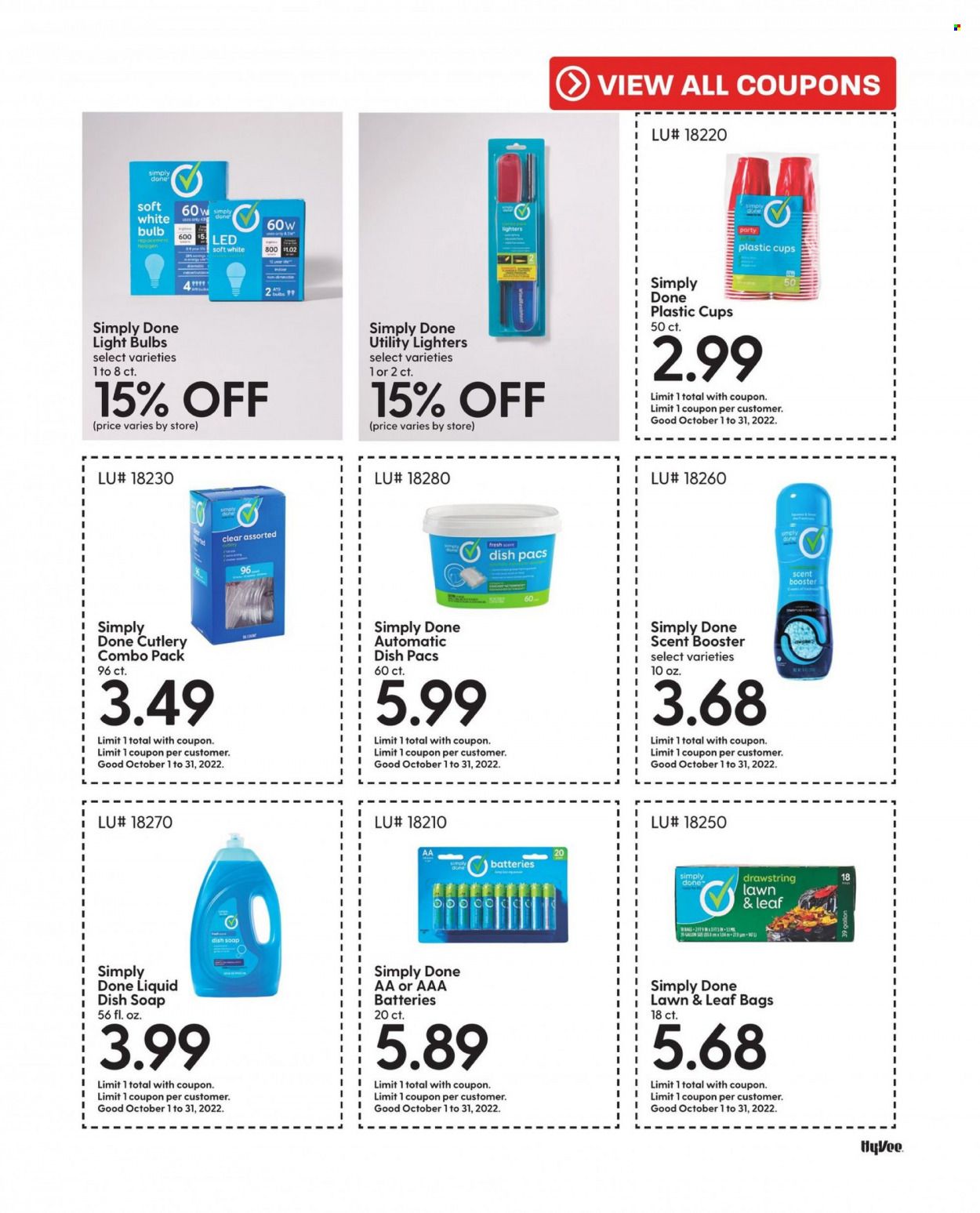 Hy-Vee (IA, IL, MN, MO, SD) Weekly Ad Flyer Specials October 1 to October 31, 2022