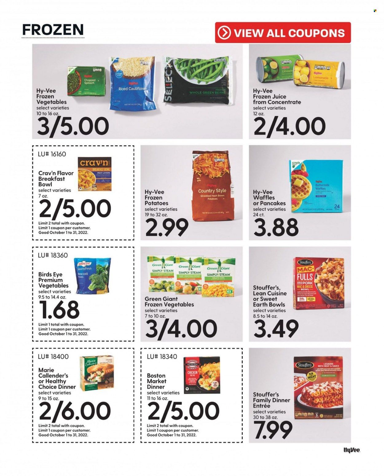 Hy-Vee (IA, IL, MN, MO, SD) Weekly Ad Flyer Specials October 1 to October 31, 2022