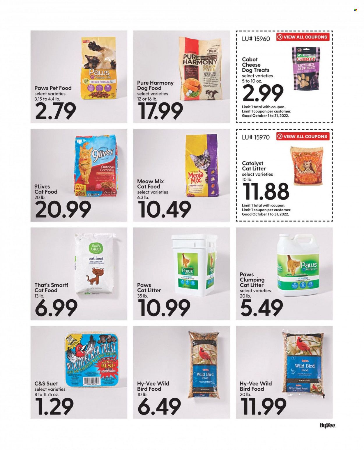 Hy-Vee (IA, IL, MN, MO, SD) Weekly Ad Flyer Specials October 1 to October 31, 2022