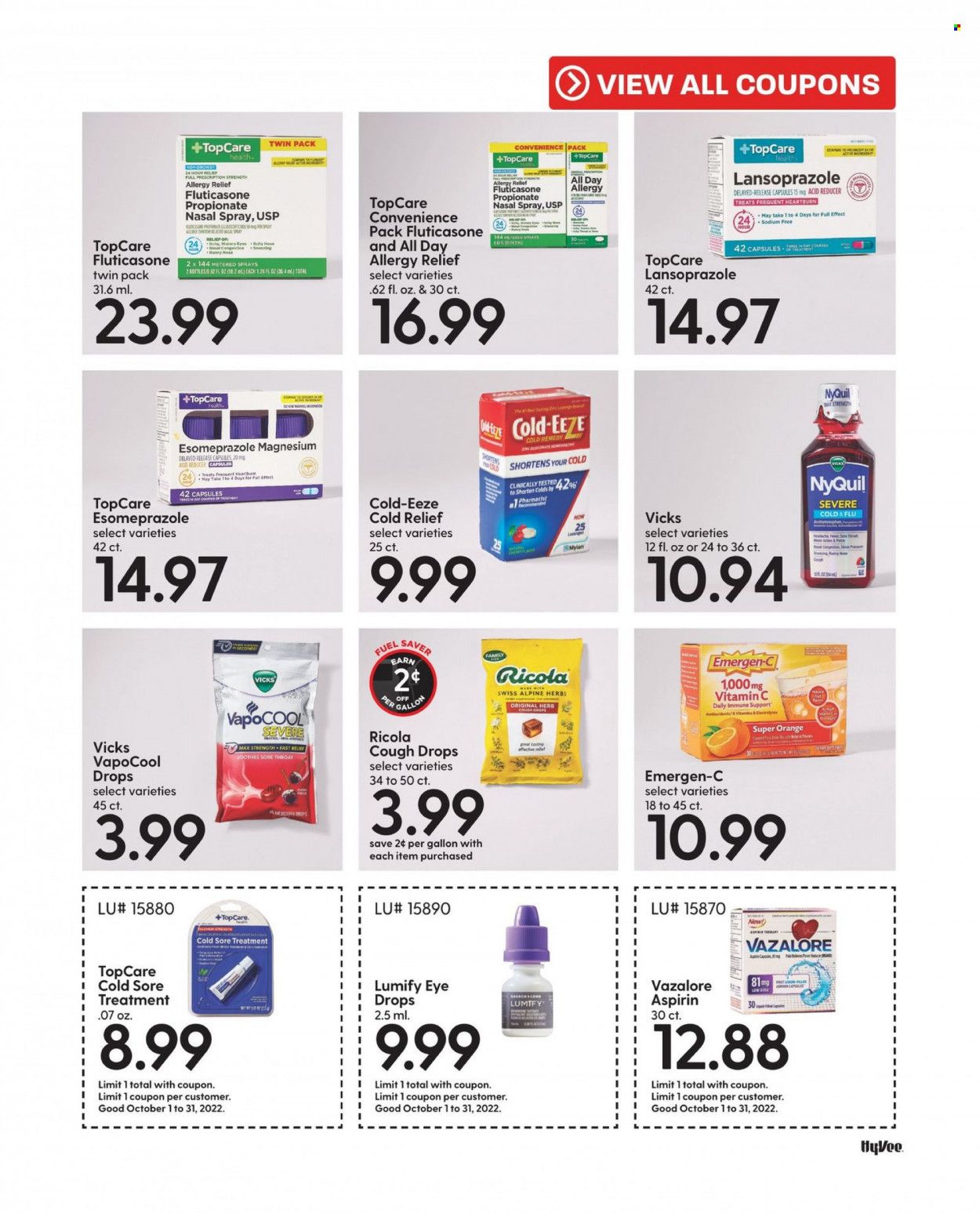 Hy-Vee (IA, IL, MN, MO, SD) Weekly Ad Flyer Specials October 1 to October 31, 2022