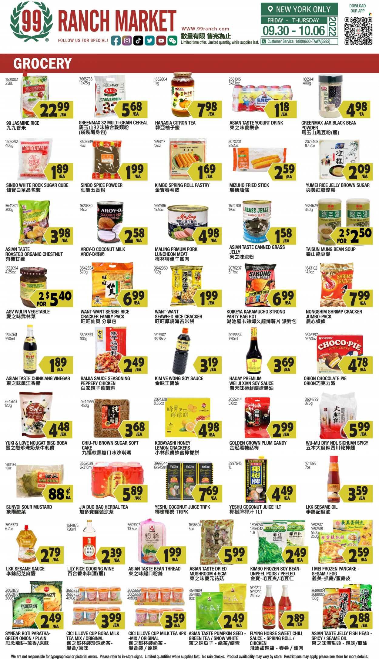 99 Ranch Market (15) Weekly Ad Flyer Specials September 30 to October 6, 2022