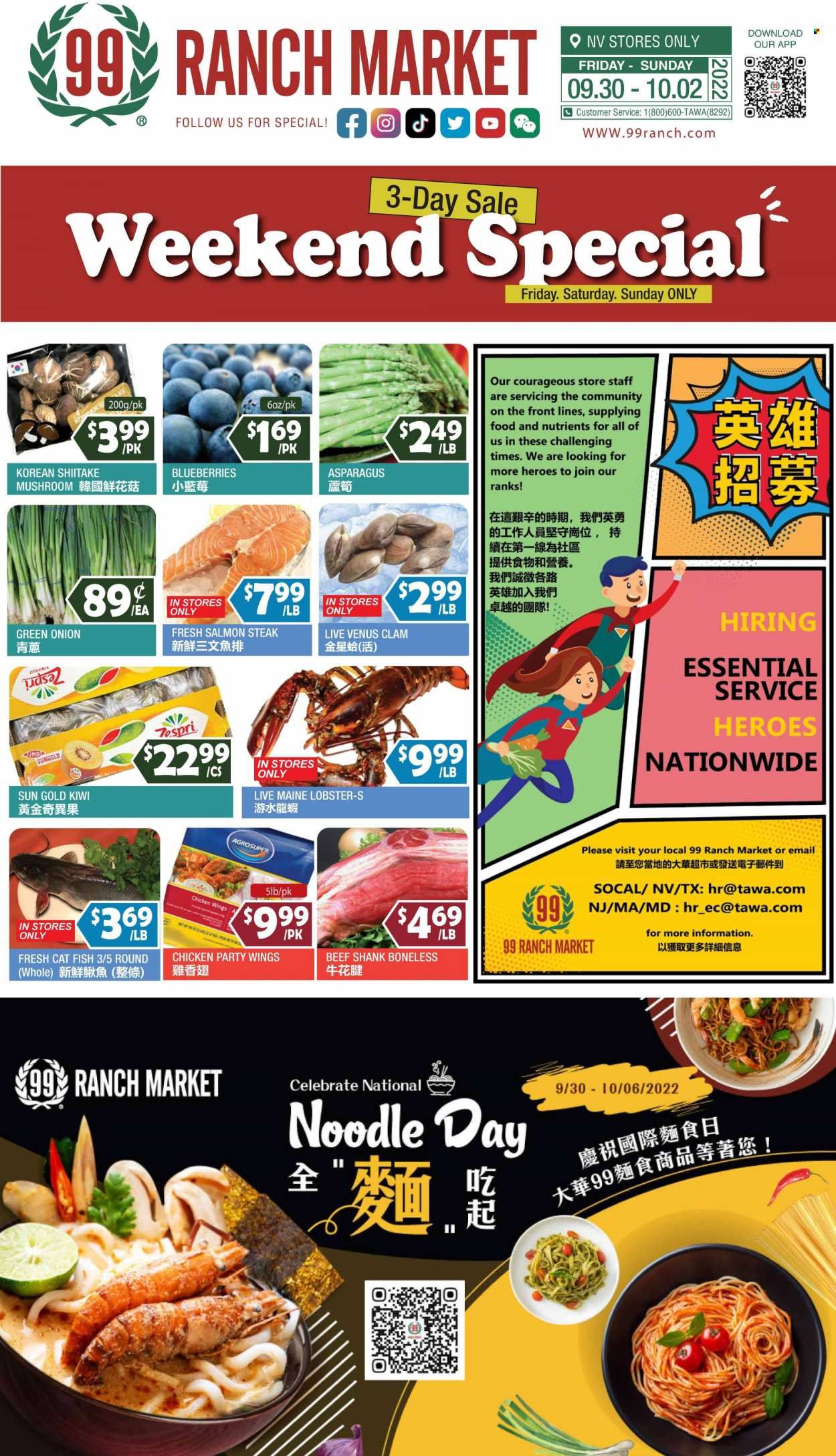 99 Ranch Market (NV) Weekly Ad Flyer Specials September 30 to October 6, 2022