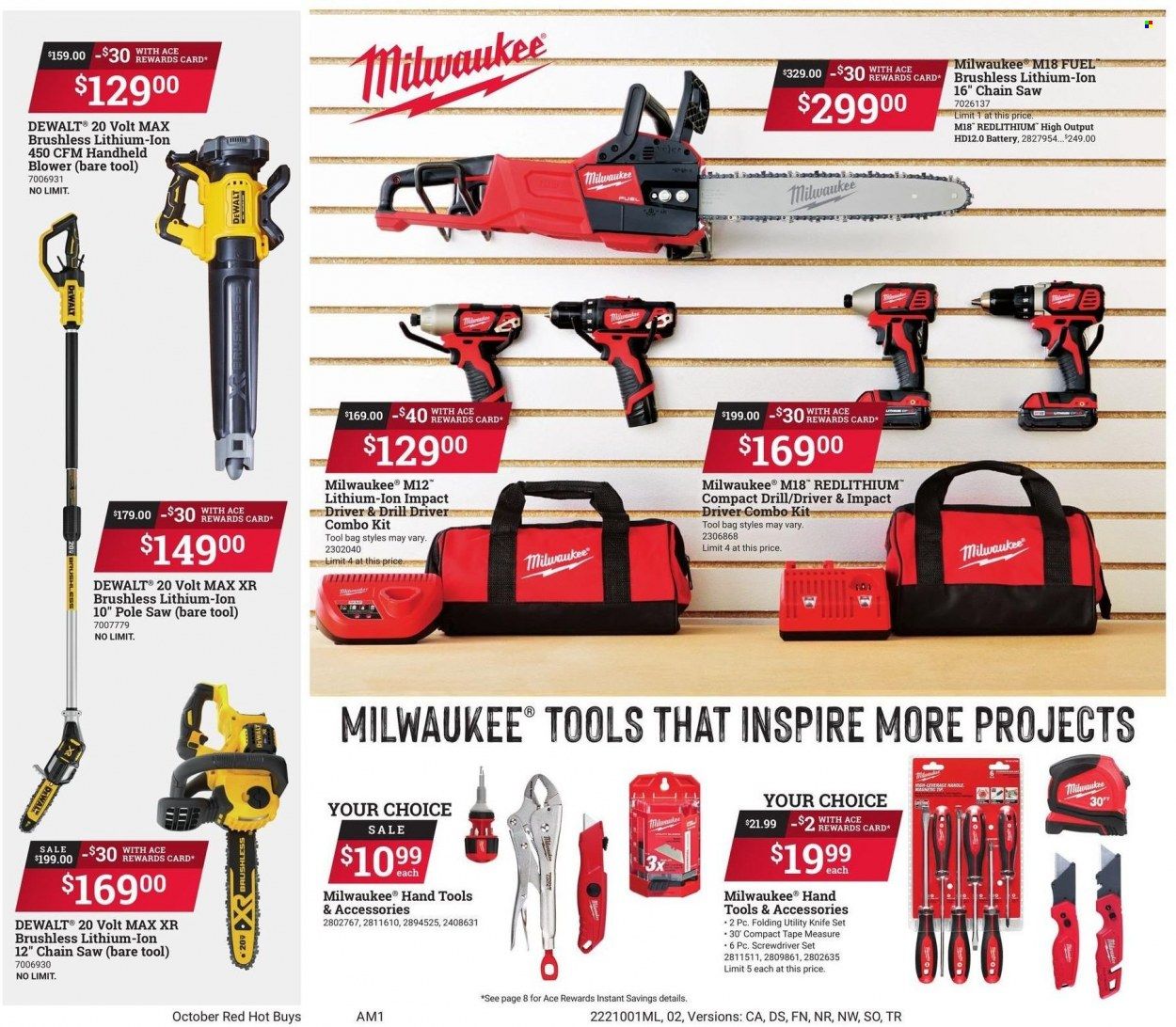 ACE Hardware Weekly Ad Flyer Specials October 1 to October 31, 2022