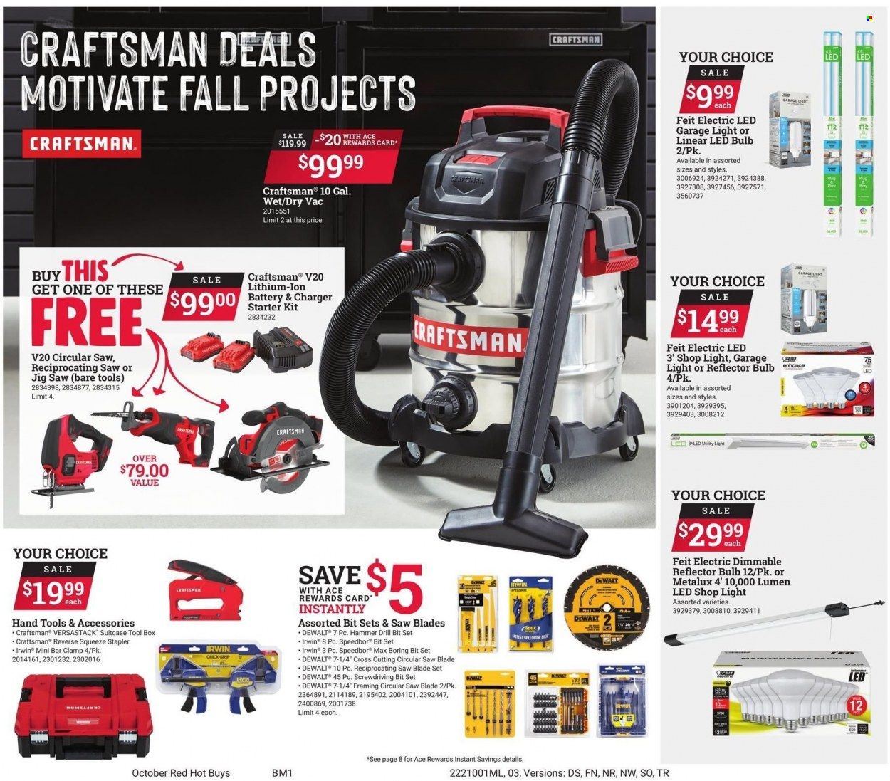 ACE Hardware Weekly Ad Flyer Specials October 1 to October 31, 2022