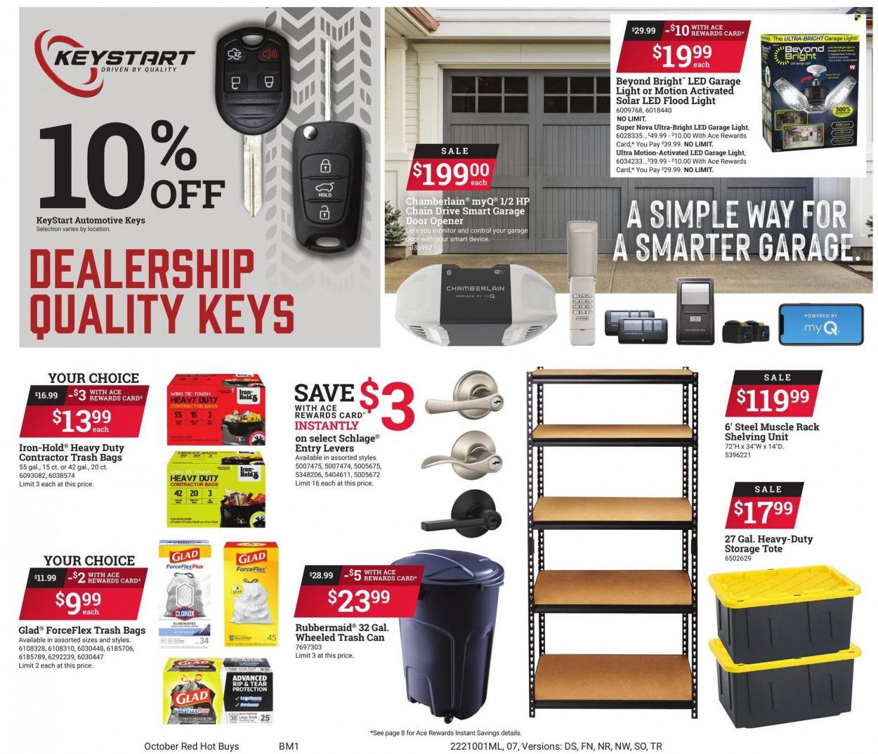 ACE Hardware Weekly Ad Flyer Specials October 1 to October 31, 2022