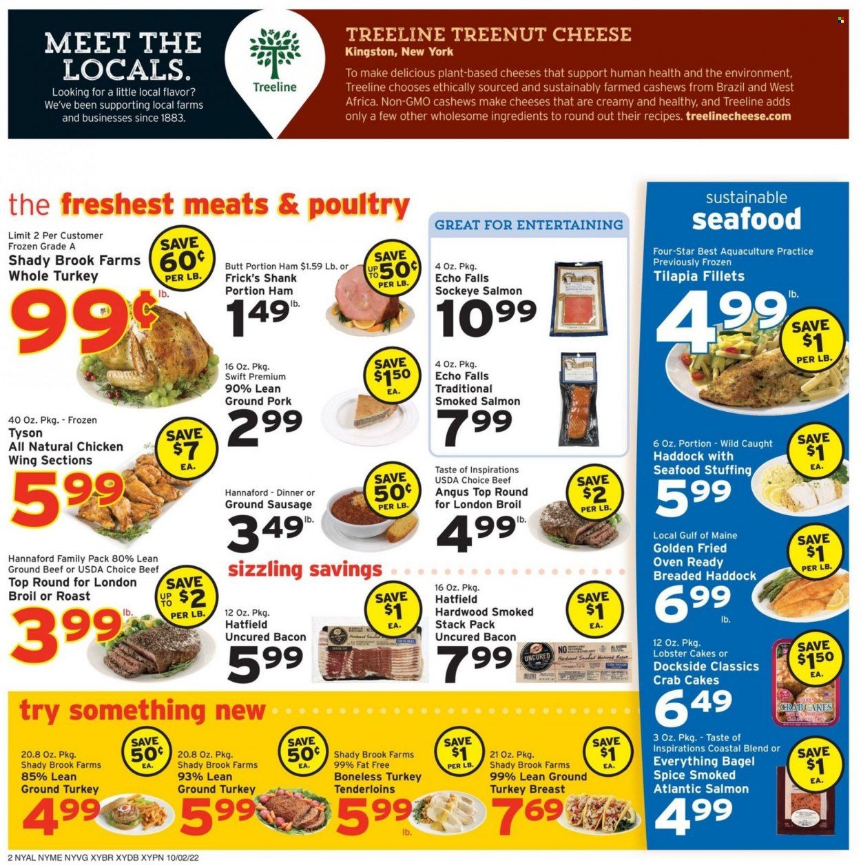 Hannaford (NY) Weekly Ad Flyer Specials October 2 to October 8, 2022