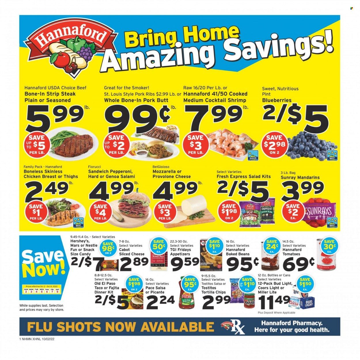 Hannaford (NH) Weekly Ad Flyer Specials October 2 to October 8, 2022
