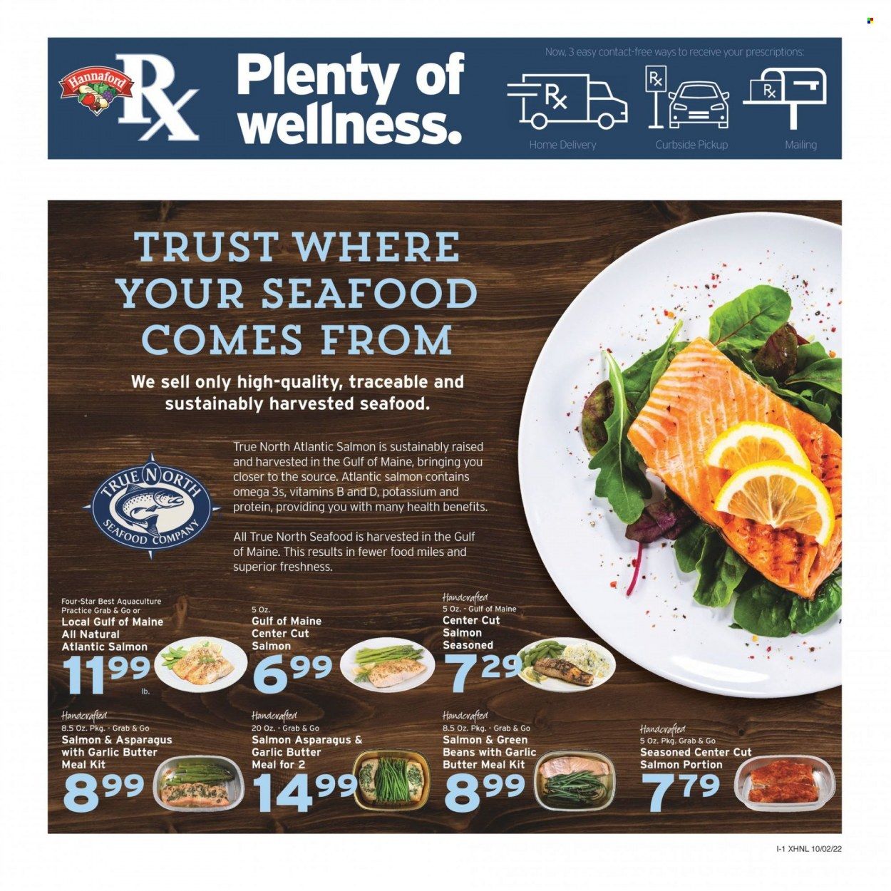 Hannaford (NH) Weekly Ad Flyer Specials October 2 to October 8, 2022