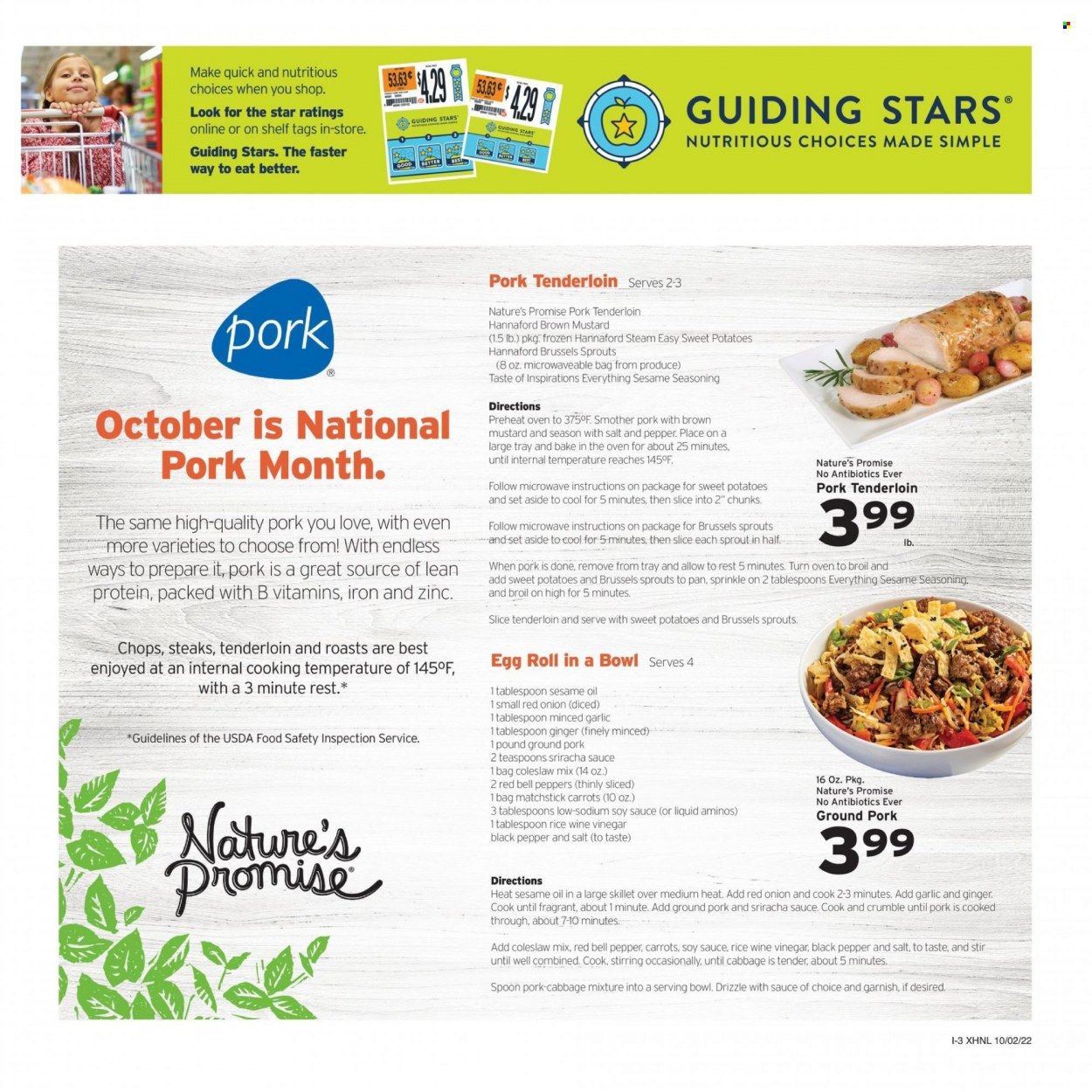 Hannaford (NH) Weekly Ad Flyer Specials October 2 to October 8, 2022