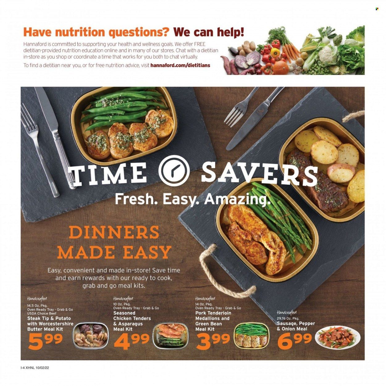 Hannaford (NH) Weekly Ad Flyer Specials October 2 to October 8, 2022