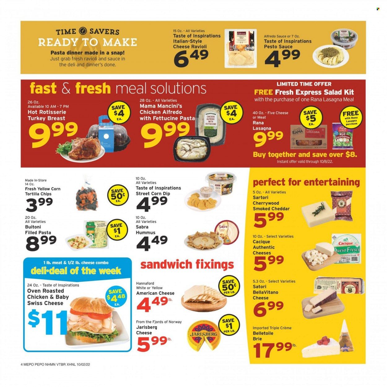 Hannaford (NH) Weekly Ad Flyer Specials October 2 to October 8, 2022