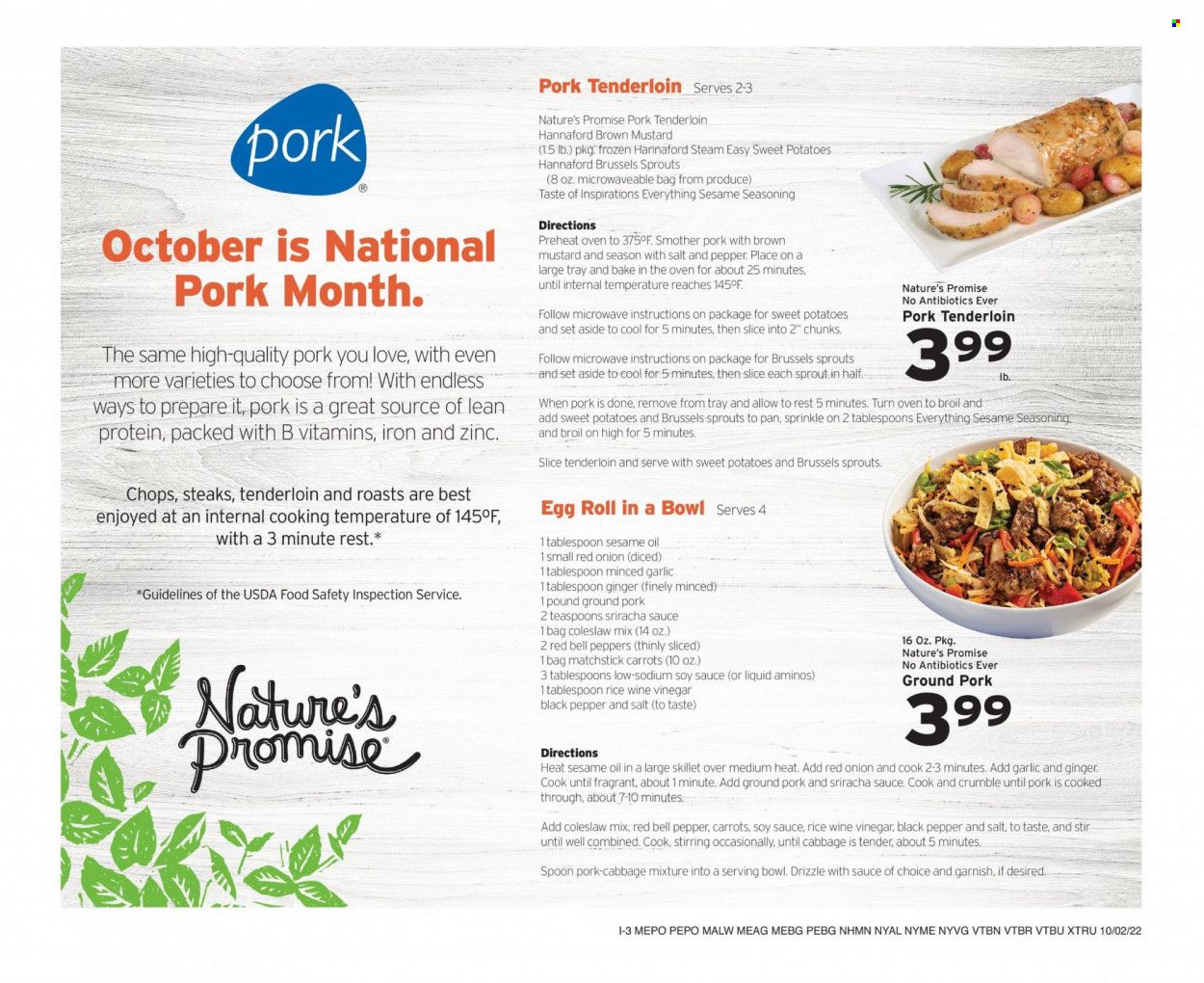 Hannaford (ME) Weekly Ad Flyer Specials October 2 to October 8, 2022