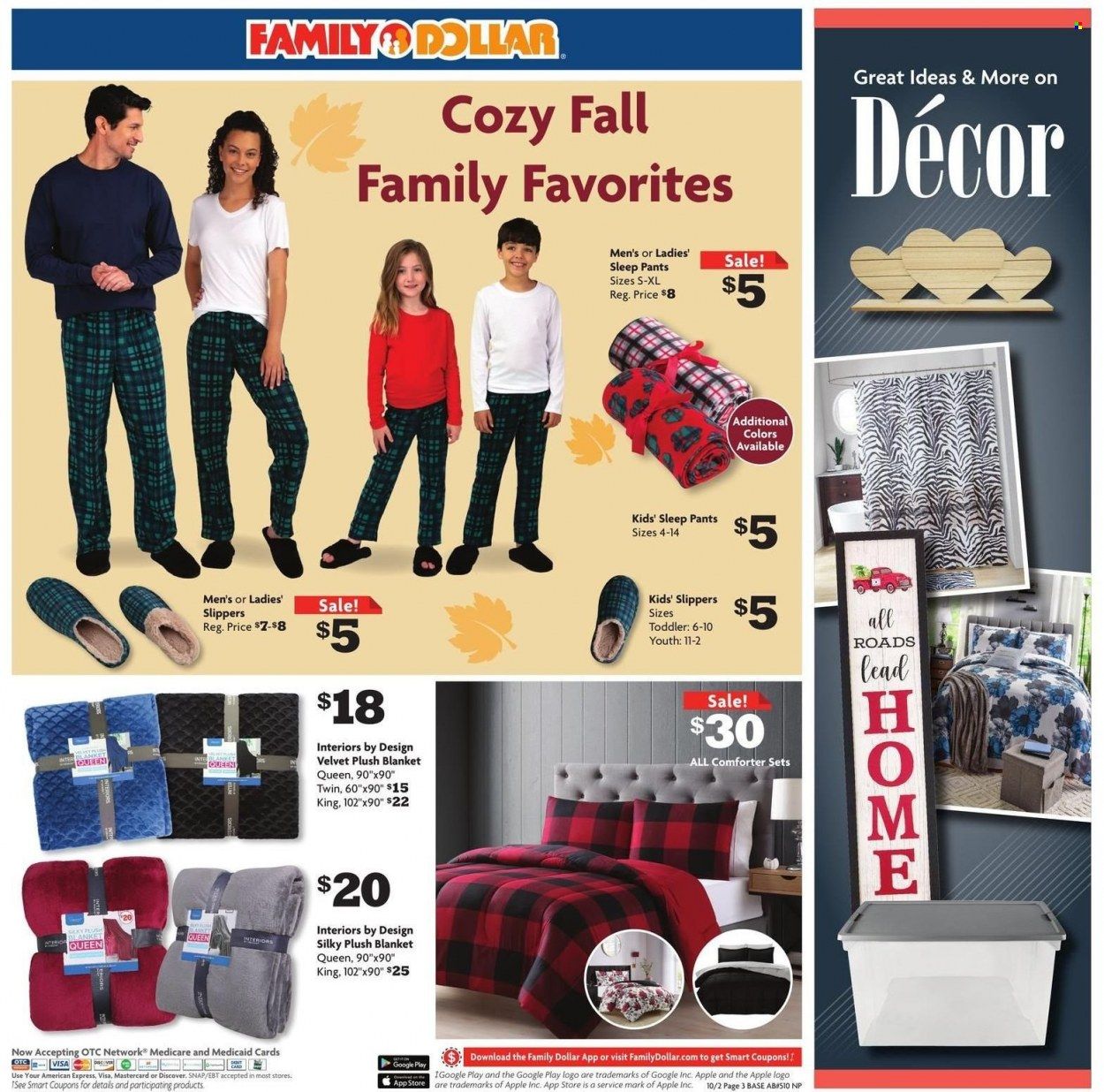 Family Dollar Weekly Ad Flyer Specials October 2 to October 8, 2022