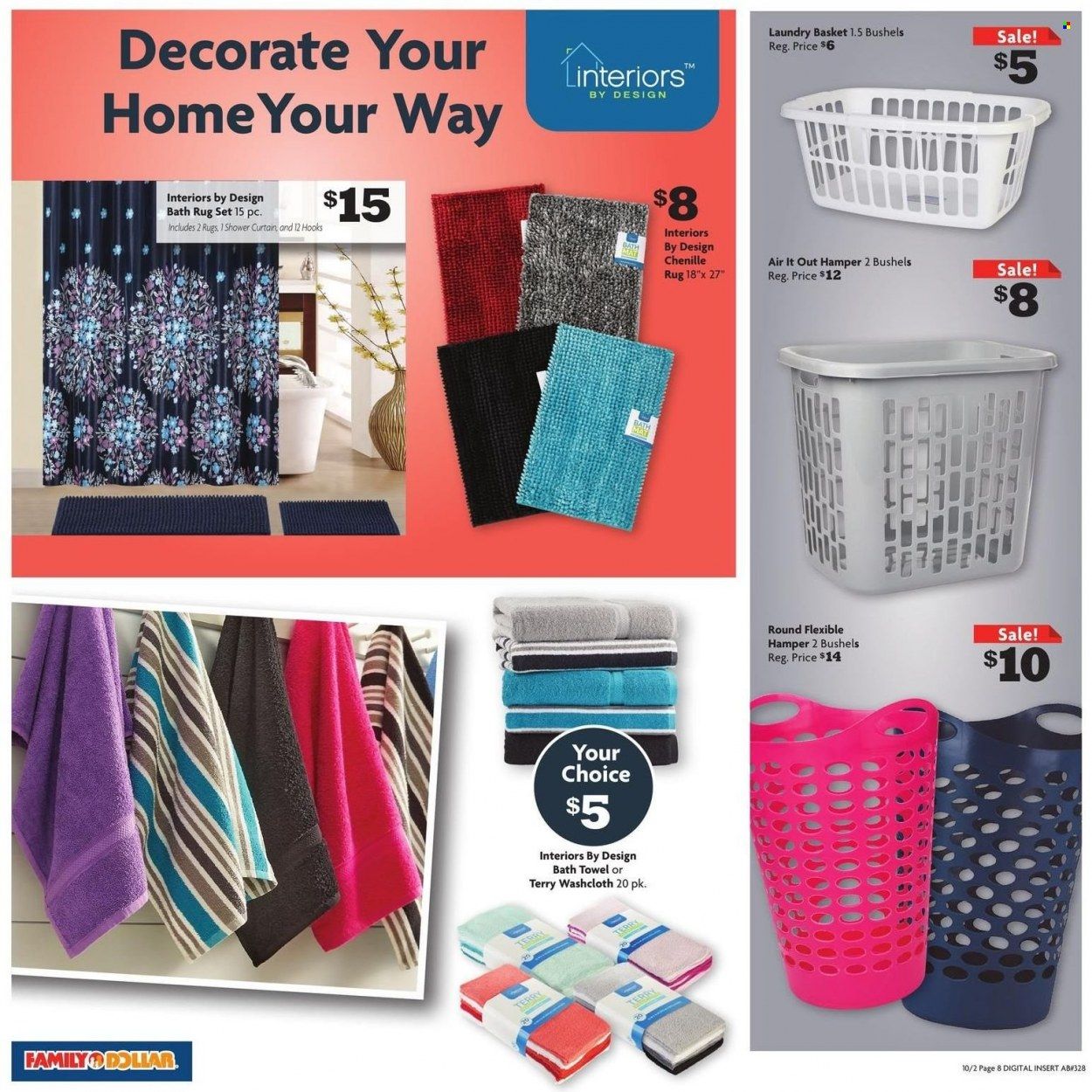 Family Dollar Weekly Ad Flyer Specials October 2 to October 8, 2022