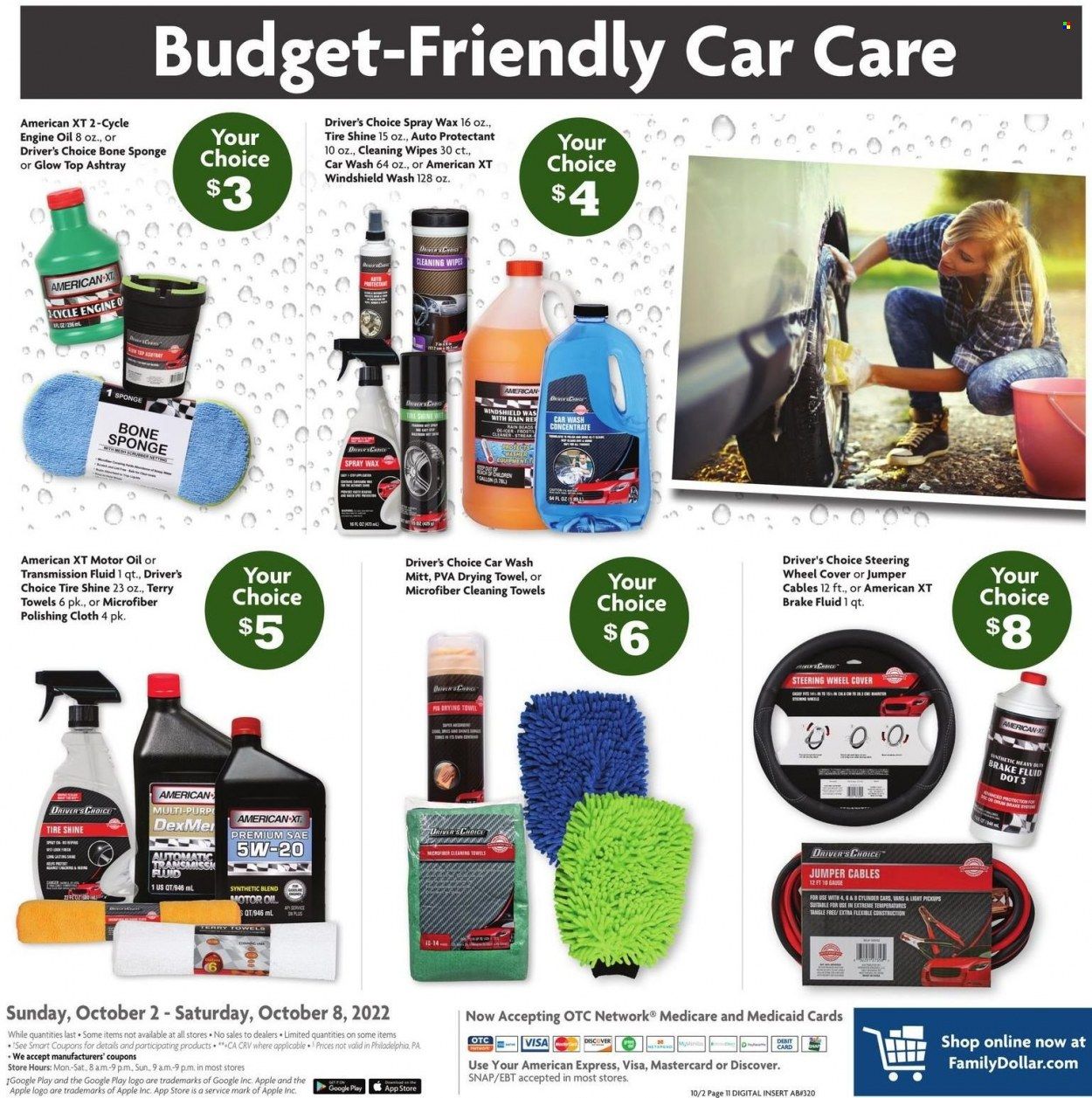 Family Dollar Weekly Ad Flyer Specials October 2 to October 8, 2022