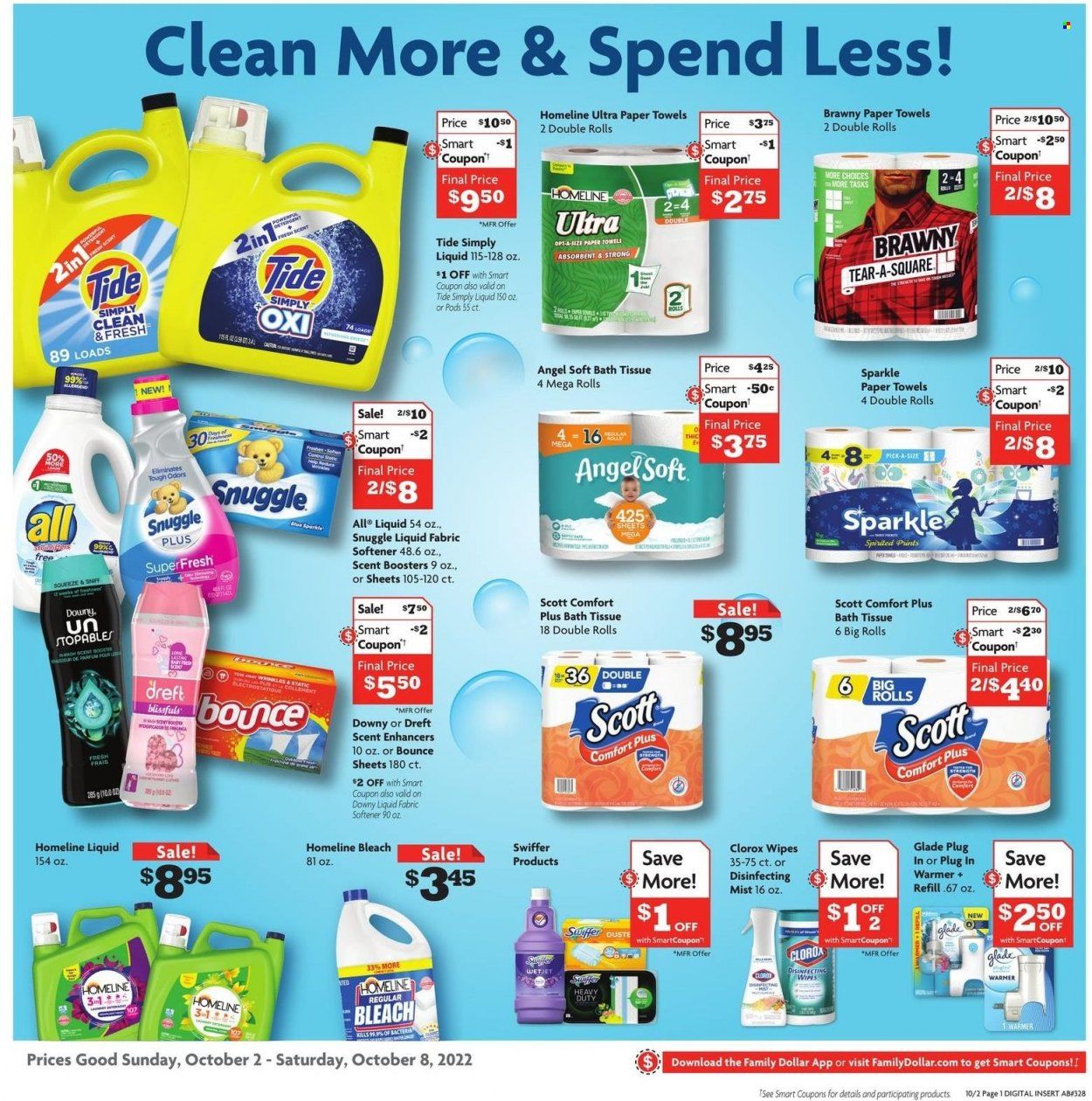 Family Dollar Weekly Ad Flyer Specials October 2 to October 8, 2022