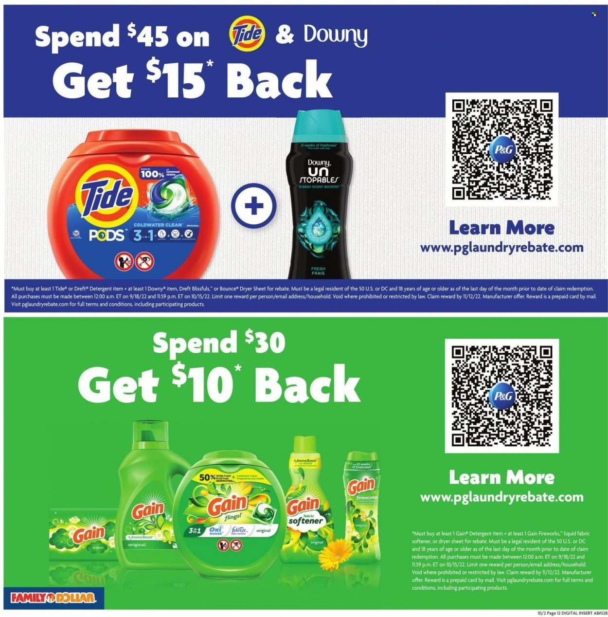 Family Dollar Weekly Ad Flyer Specials October 2 to October 8, 2022