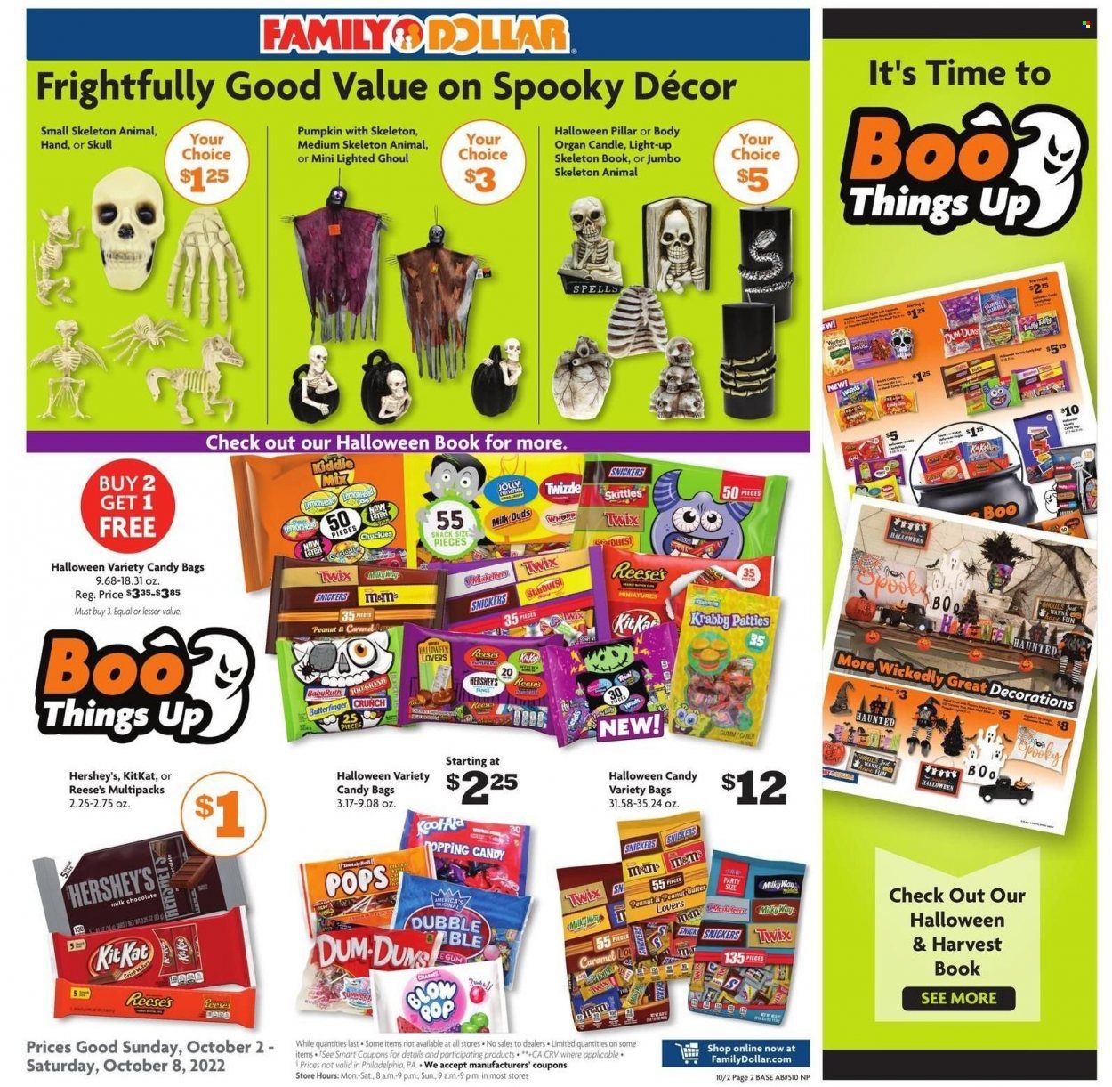 Family Dollar Weekly Ad Flyer Specials October 2 to October 8, 2022