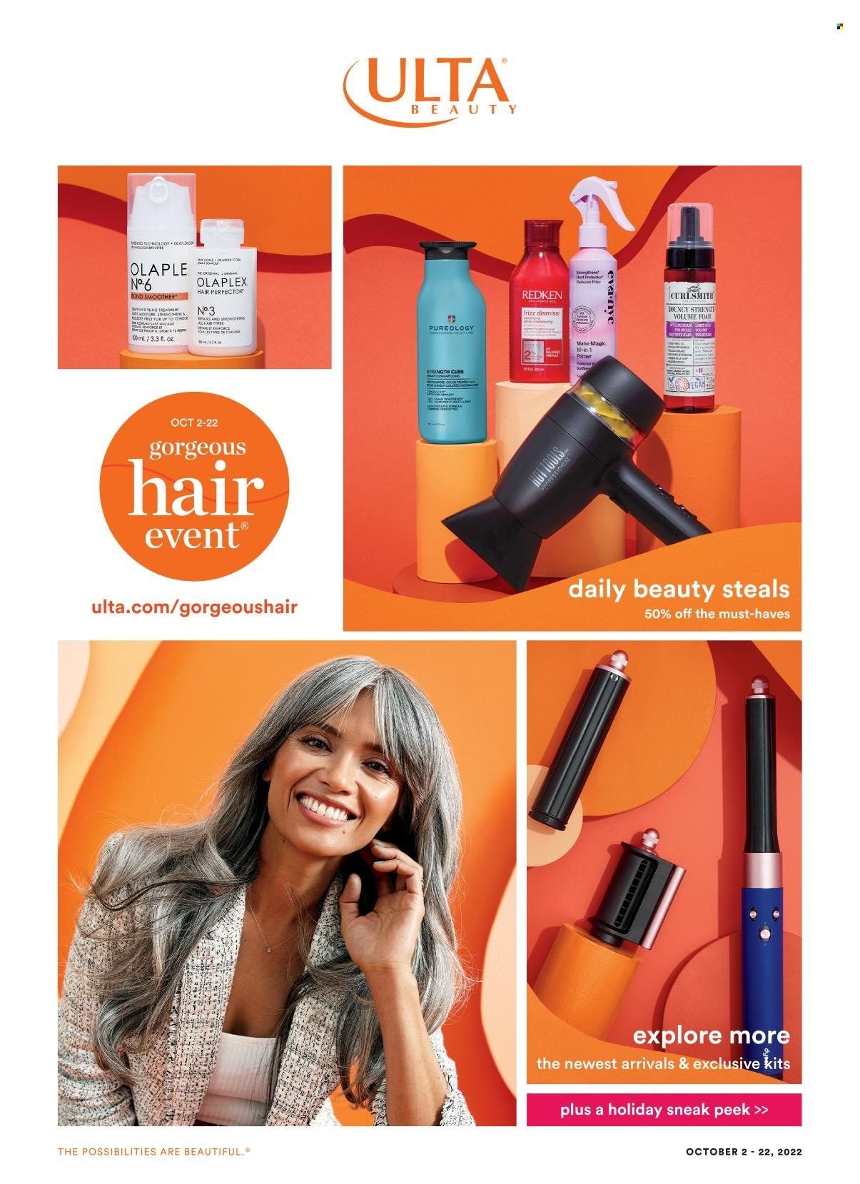 Ulta Beauty Weekly Ad Flyer Specials October 2 to October 22, 2022