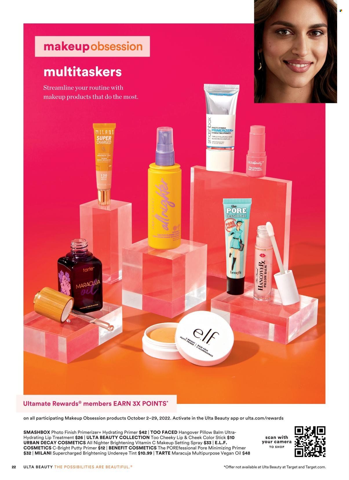 Ulta Beauty Weekly Ad Flyer Specials October 2 to October 22, 2022