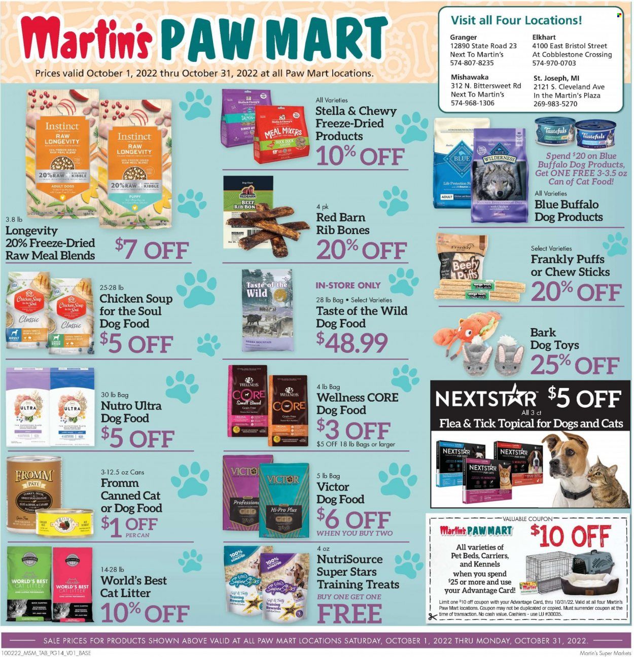 Martin’s (IN, MI) Weekly Ad Flyer Specials October 2 to October 8, 2022