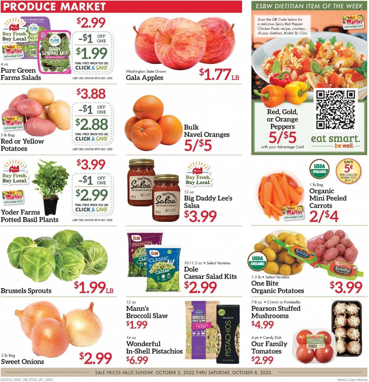 Martin’s (IN, MI) Weekly Ad Flyer Specials October 2 to October 8, 2022