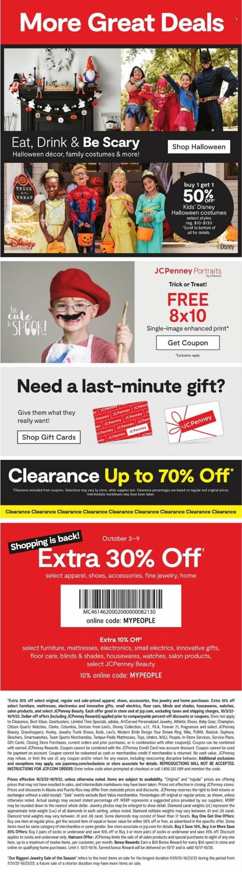JCPenney Weekly Ad Flyer Specials October 3 to October 9, 2022