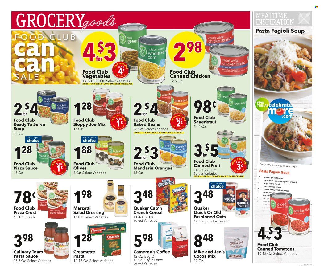 Coborn's (MN, SD) Weekly Ad Flyer Specials October 2 to October 8, 2022