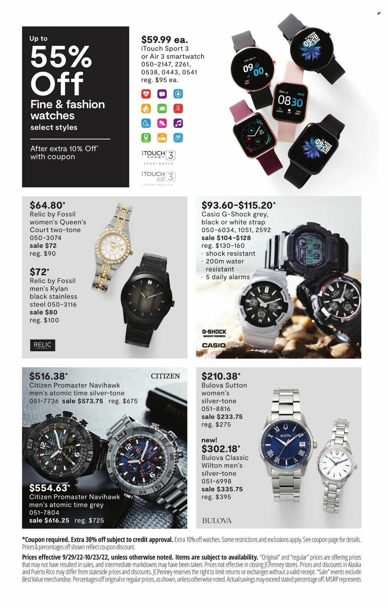 JCPenney Weekly Ad Flyer Specials September 29 to October 23, 2022
