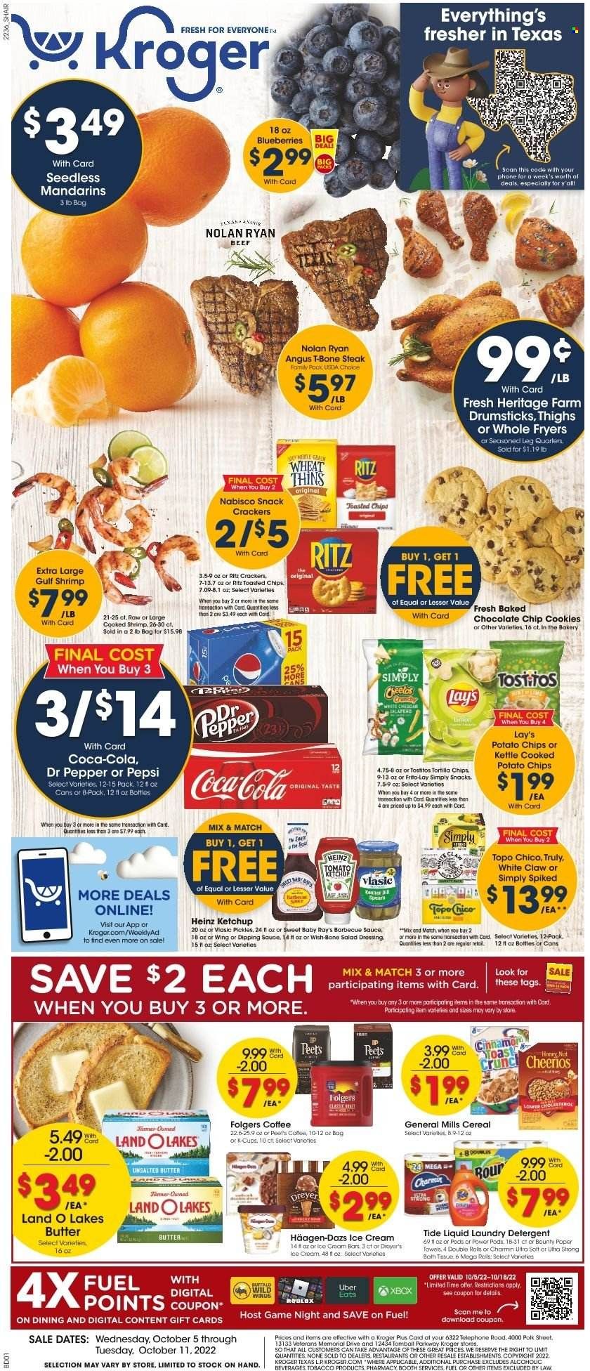 Kroger (GA, IL, LA, MI, OK, SC, TN, TX, VA) Weekly Ad Flyer Specials October 5 to October 11, 2022