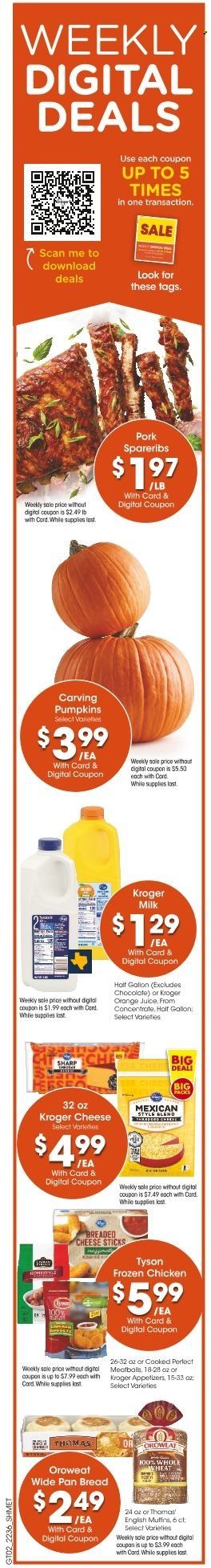 Kroger (GA, IL, LA, MI, OK, SC, TN, TX, VA) Weekly Ad Flyer Specials October 5 to October 11, 2022