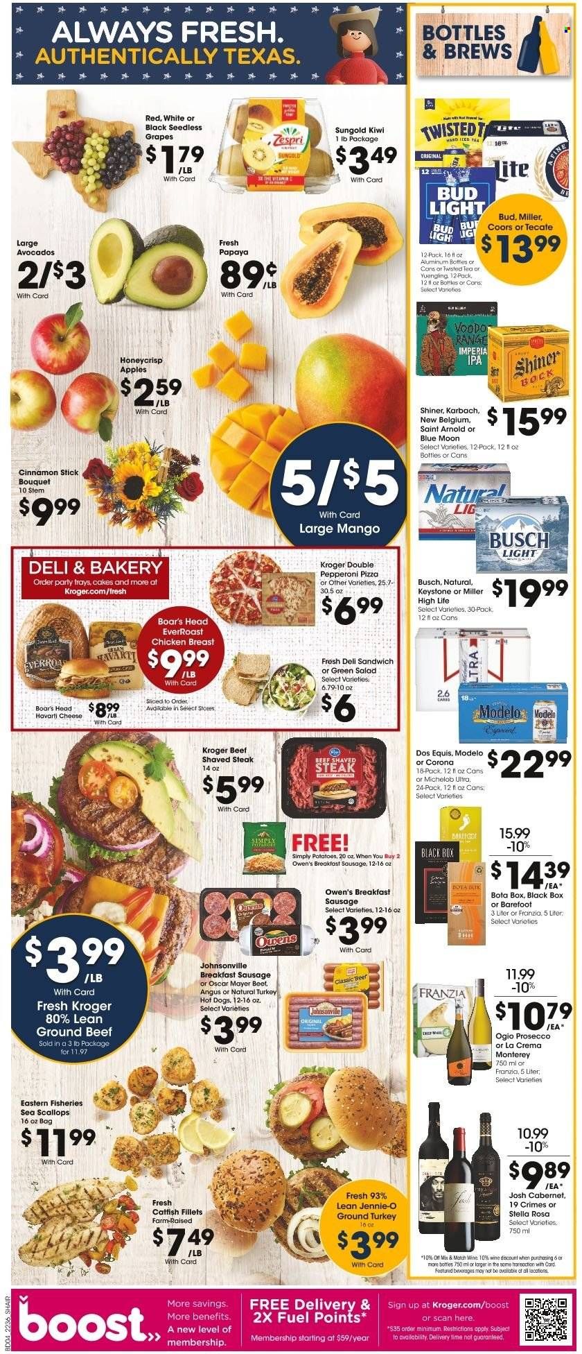 Kroger (GA, IL, LA, MI, OK, SC, TN, TX, VA) Weekly Ad Flyer Specials October 5 to October 11, 2022