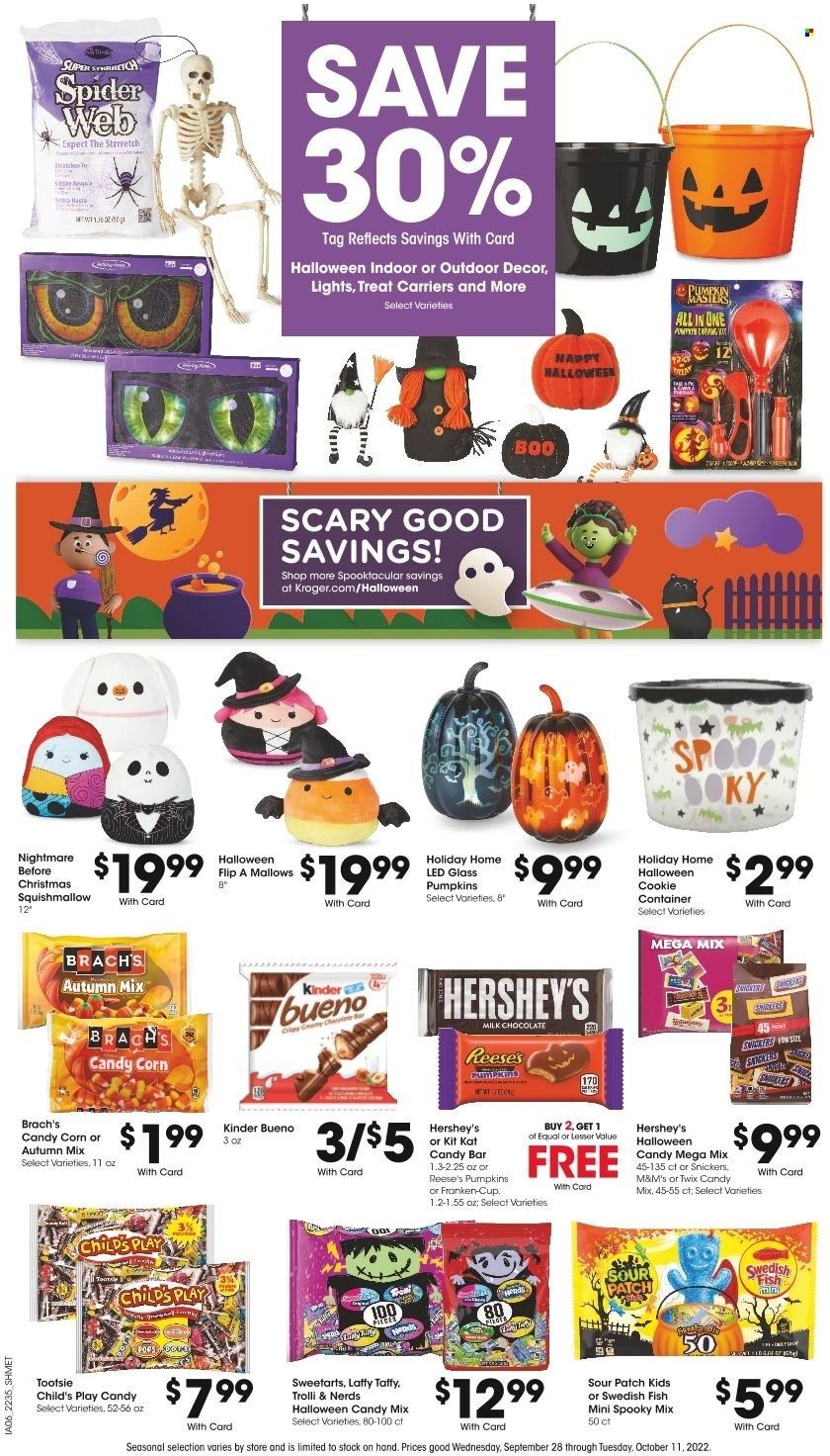 Kroger (GA, IL, LA, MI, OK, SC, TN, TX, VA) Weekly Ad Flyer Specials October 5 to October 11, 2022