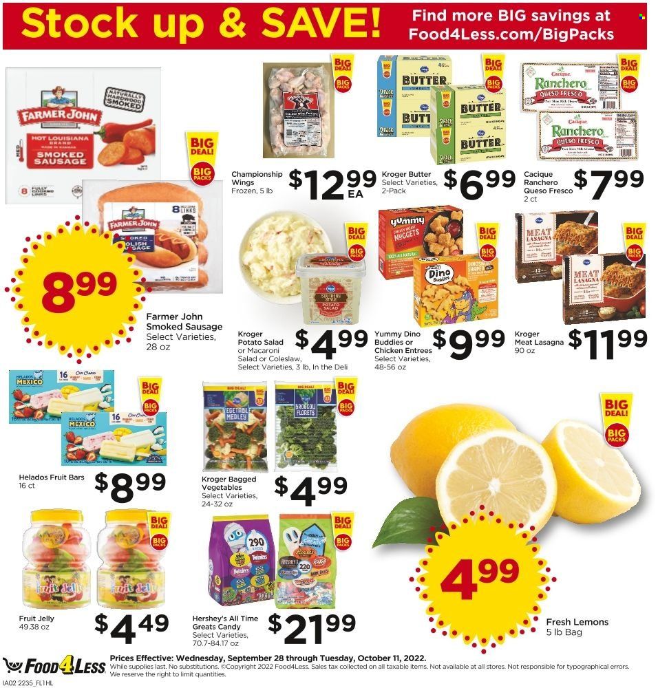 Food 4 Less (CA) Weekly Ad Flyer Specials October 5 to October 11, 2022