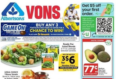 Albertsons (CA, ID, LA, MT, OR, TX, WA) Weekly Ad Flyer Specials October 5 to October 11, 2022