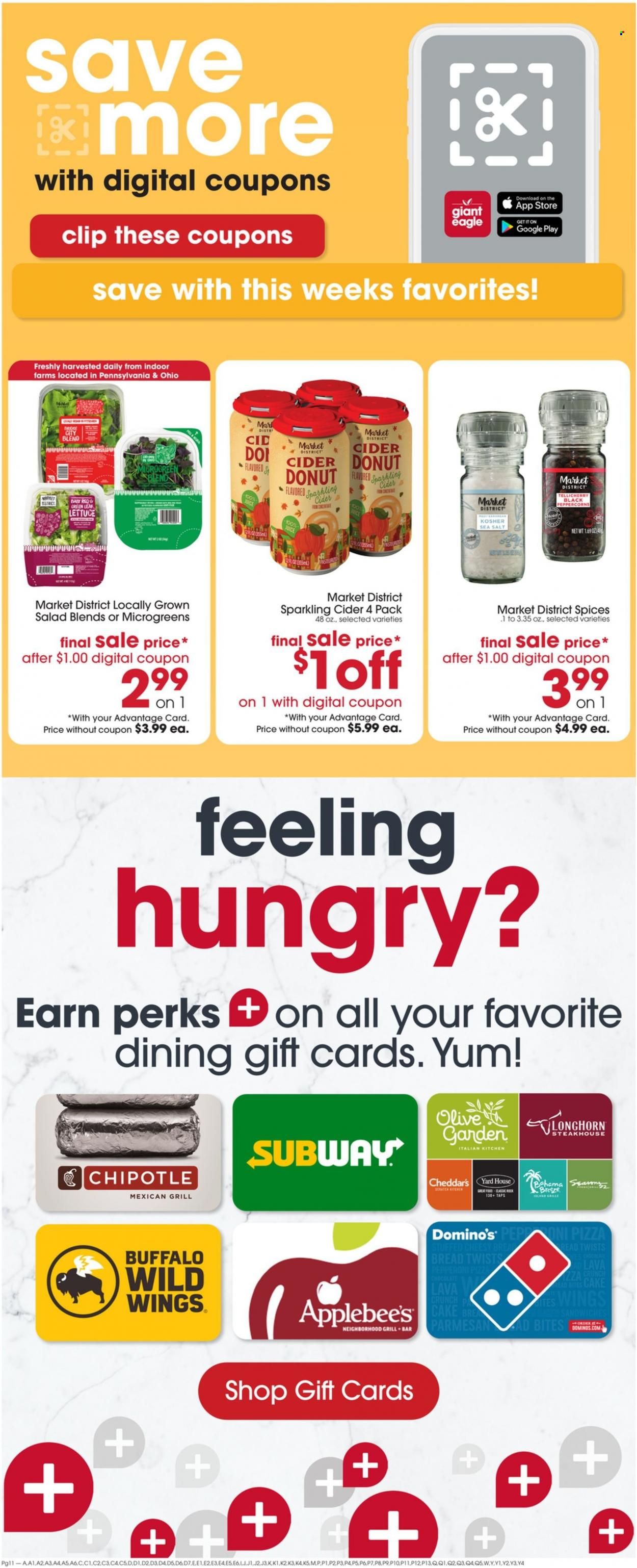 Giant Eagle (OH, PA) Weekly Ad Flyer Specials October 6 to October 12, 2022