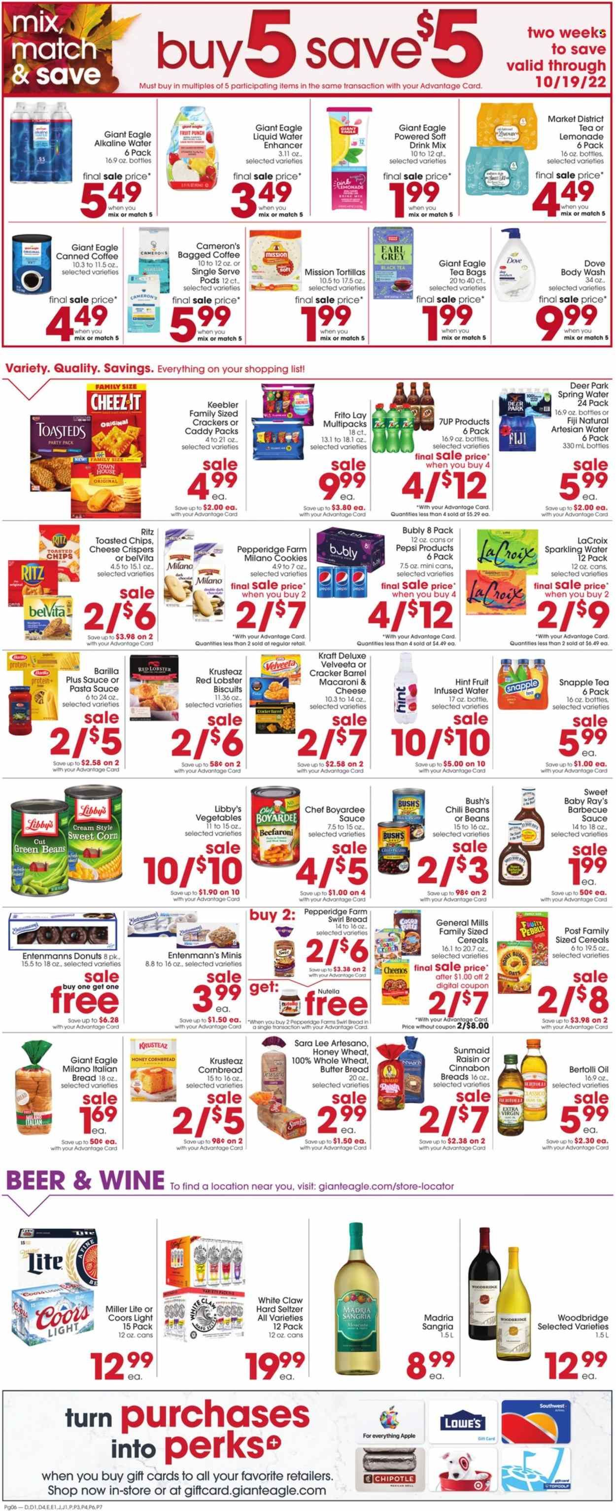 Giant Eagle (OH, PA) Weekly Ad Flyer Specials October 6 to October 12, 2022