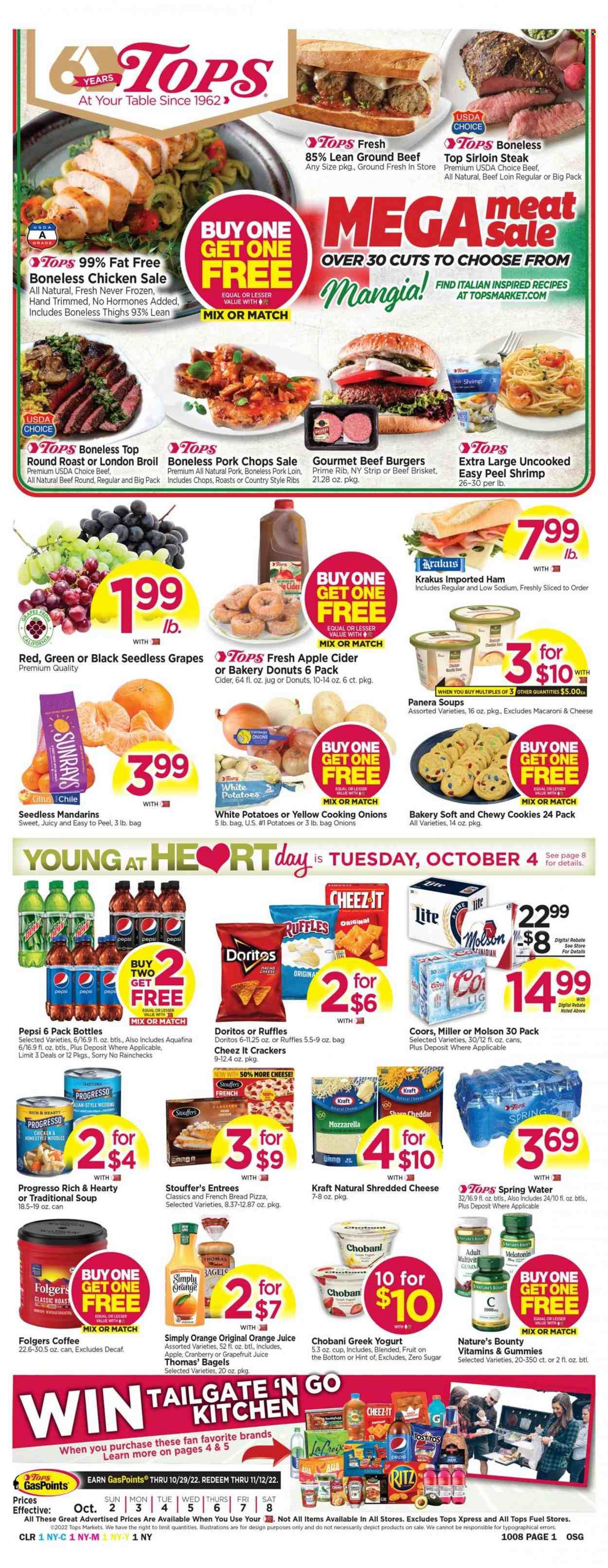 Tops Weekly Ad Flyer Specials October 2 to October 8, 2022