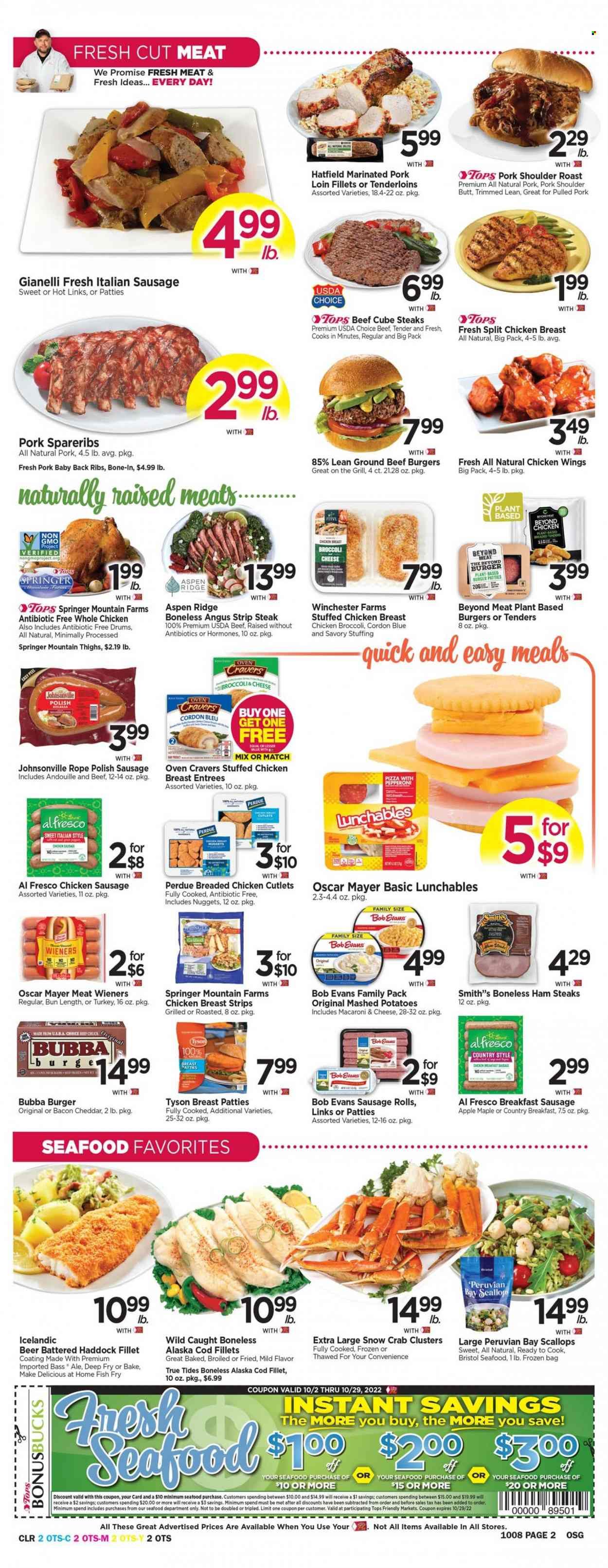 Tops Weekly Ad Flyer Specials October 2 to October 8, 2022
