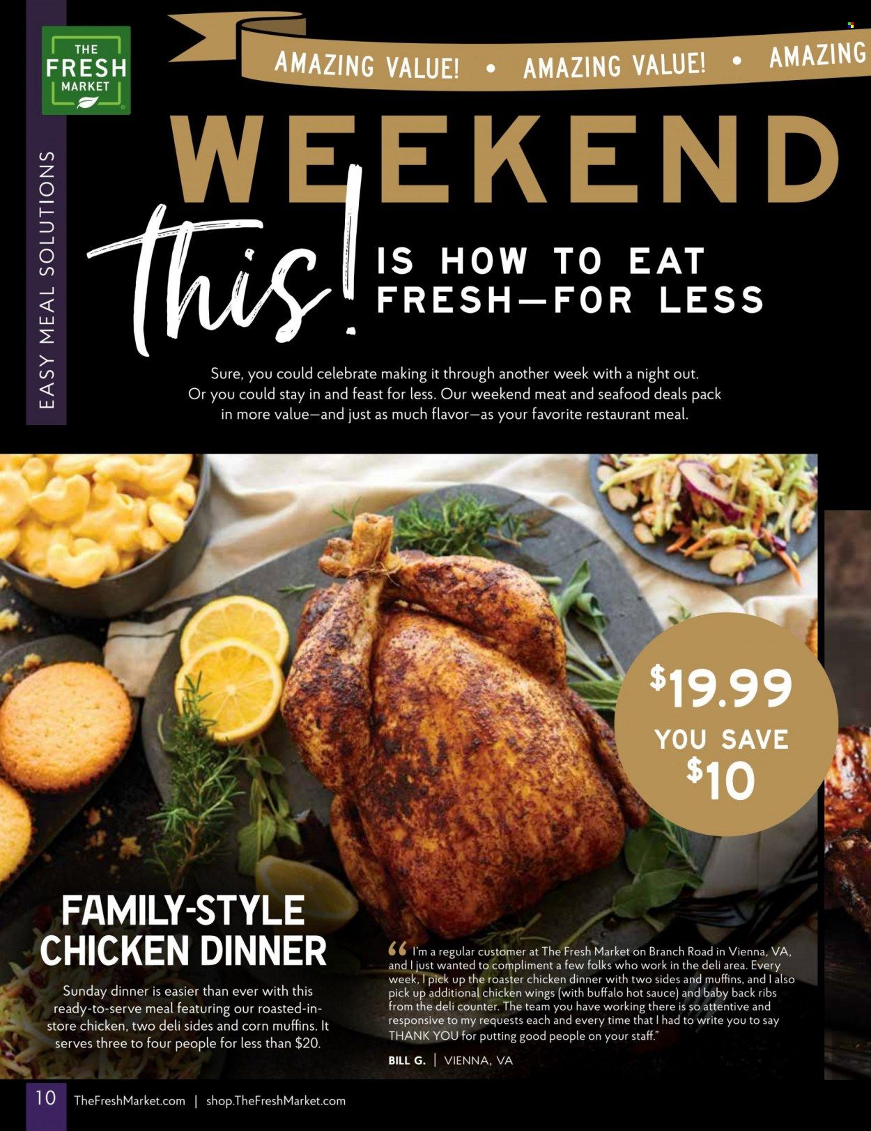 The Fresh Market Weekly Ad Flyer Specials October 5 to November 1, 2022