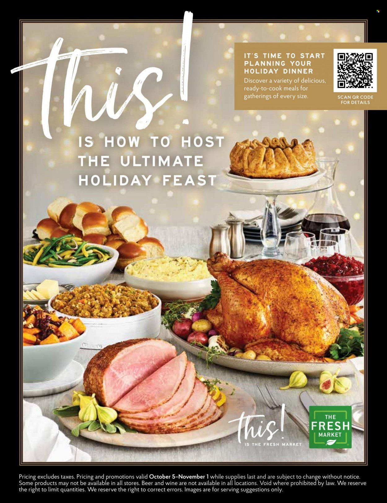 The Fresh Market Weekly Ad Flyer Specials October 5 to November 1, 2022