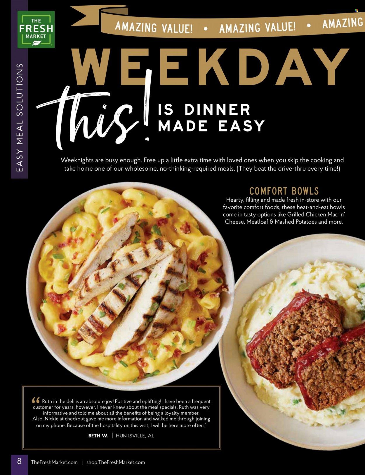 The Fresh Market Weekly Ad Flyer Specials October 5 to November 1, 2022