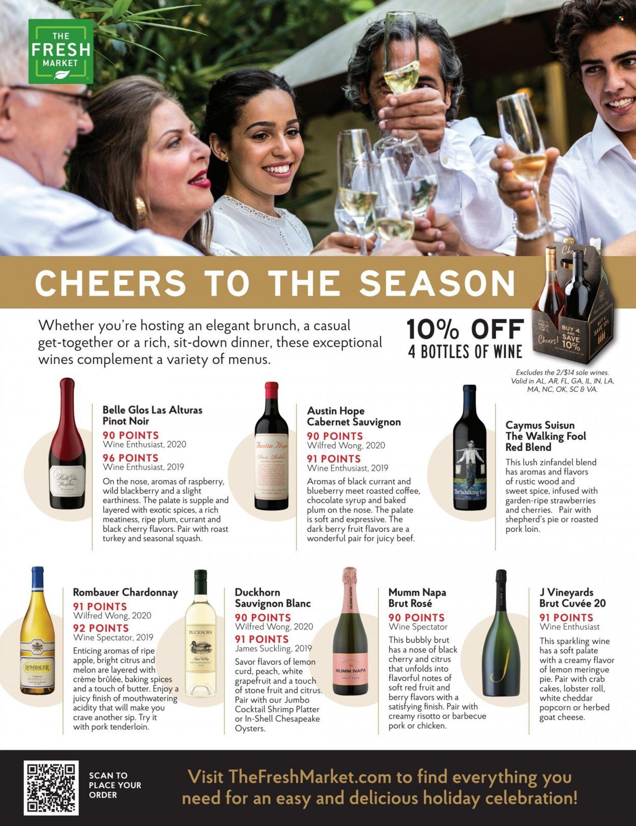 The Fresh Market Promotions & Flyer Specials December 2022