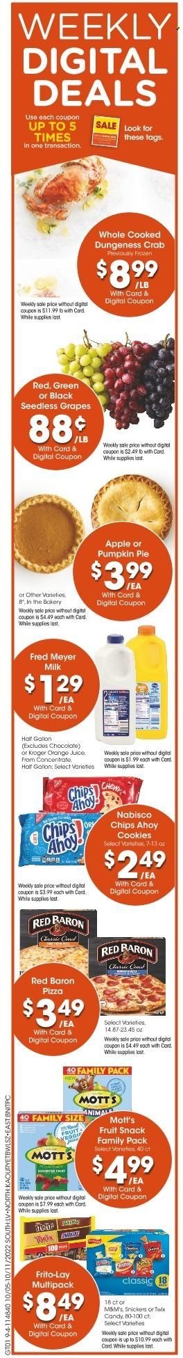 Fred Meyer Weekly Ad Flyer Specials October 5 to October 11, 2022