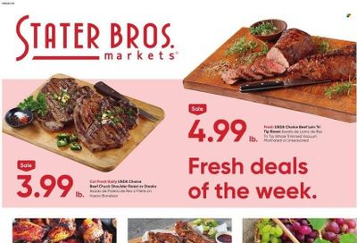 Stater Bros. (CA) Weekly Ad Flyer Specials October 5 to October 11, 2022